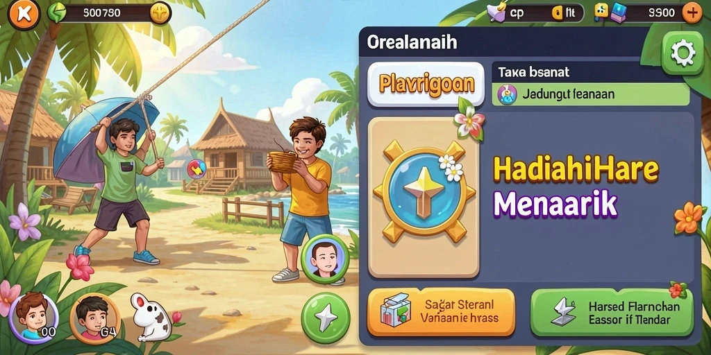 Kompetisi harian yang menambah tantangan dan keseruan.
