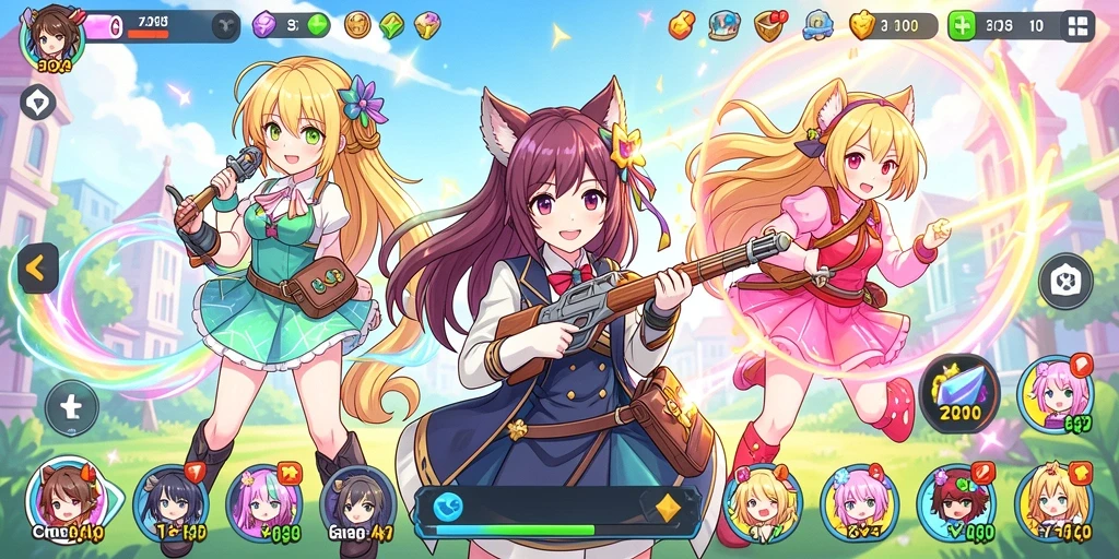 Screenshot menunjukkan interaksi dengan pemain lain di mode multiplayer.