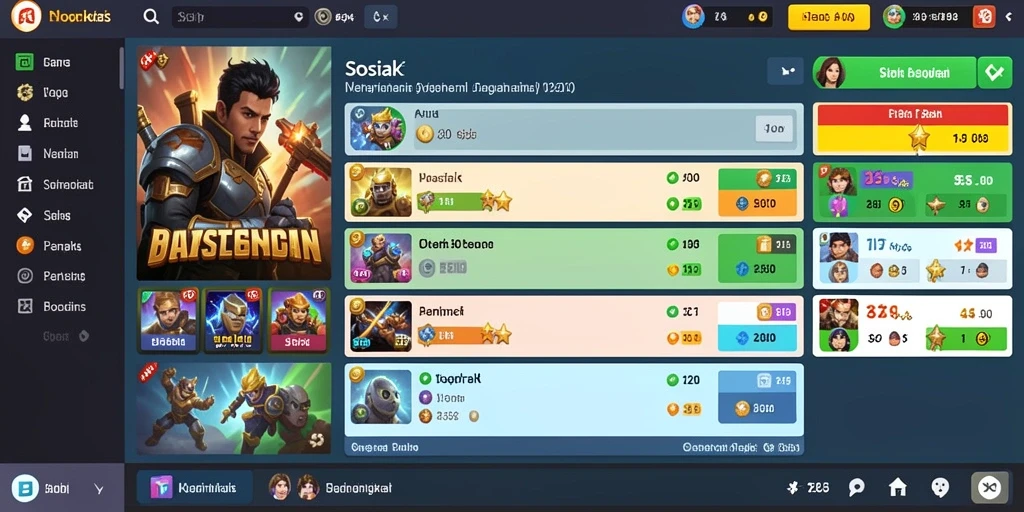 Screenshot yang menunjukkan sistem reward dapat memotivasi pemain.