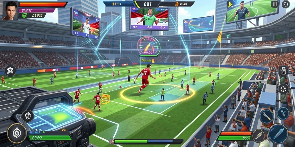 Grafis 3D yang memanjakan mata saat bermain.