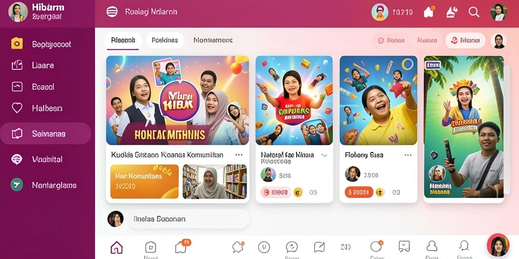 Antarmuka pengguna yang sederhana dan mudah digunakan.