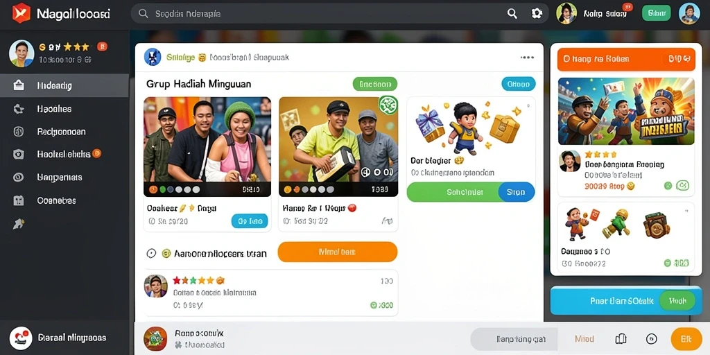 Pengalaman bermain yang mendebarkan dan menantang.