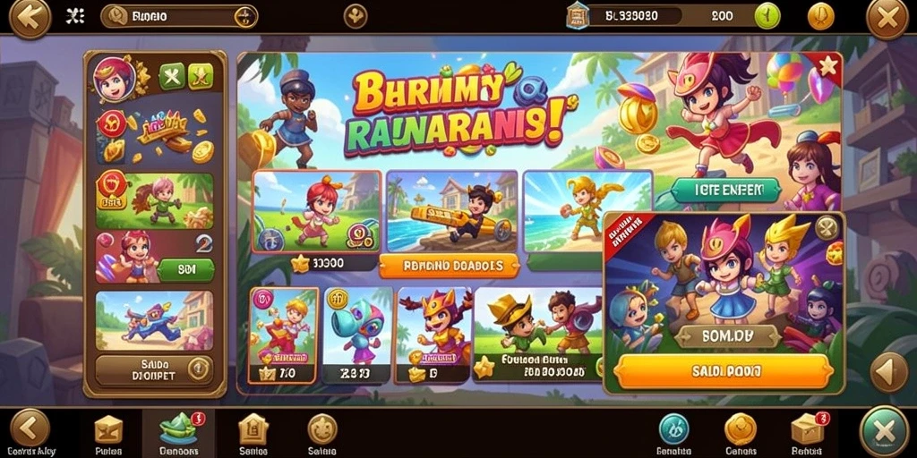 Tangkapan layar menunjukkan fitur multiplayer yang seru.