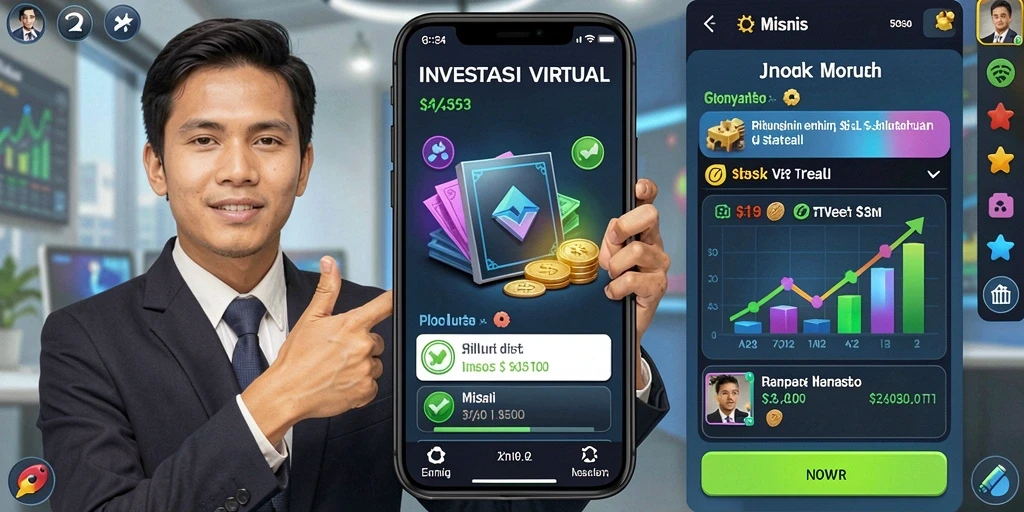 Tangkapan layar dari gameplay seru di level sulit.